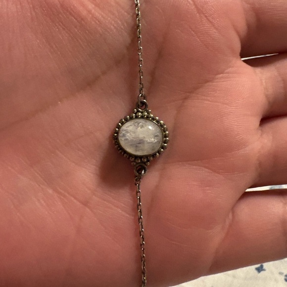 EARTHBOUND Jewelry - Clear quartz anklet